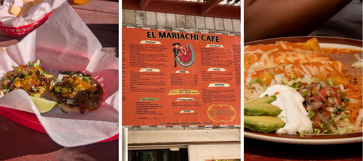El Mariachi Cafe Menu