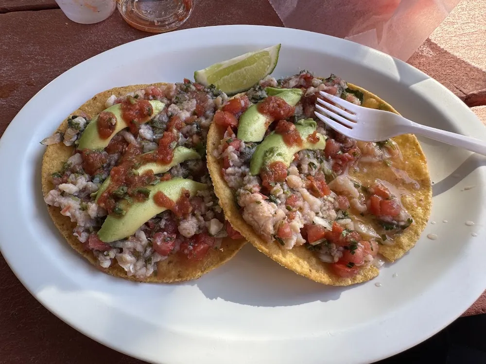 Ceviche Tostadas